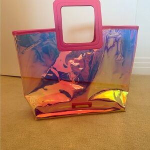 Juicy Couture iridescent tote bag